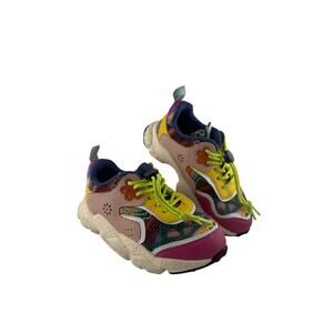 Flower MOUNTAIN Kids' Doi Sneakers in a multi-color design Size 10.5